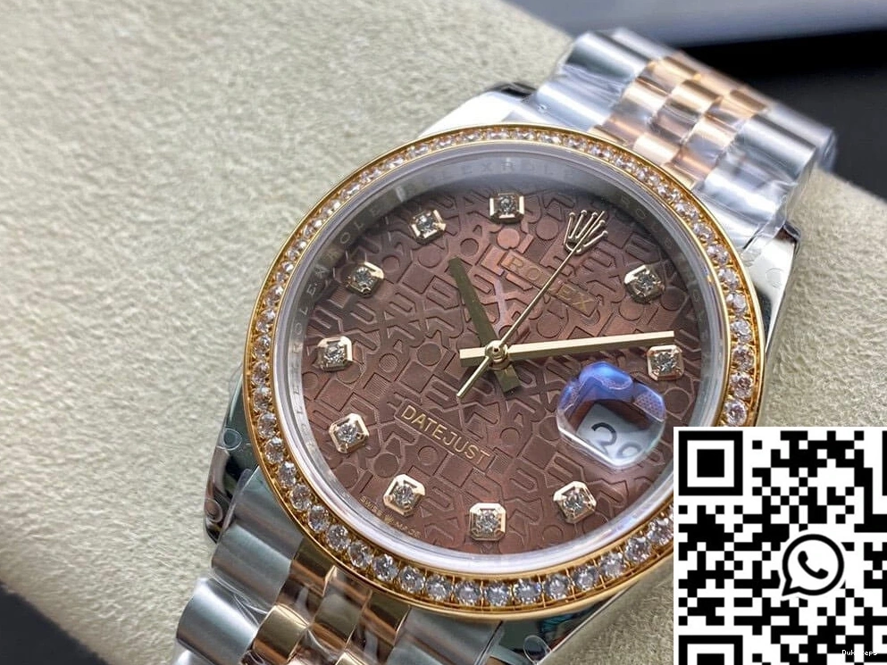 Gold BP Rolex Datejust Factory M126281RBR-0013 Rose 0706